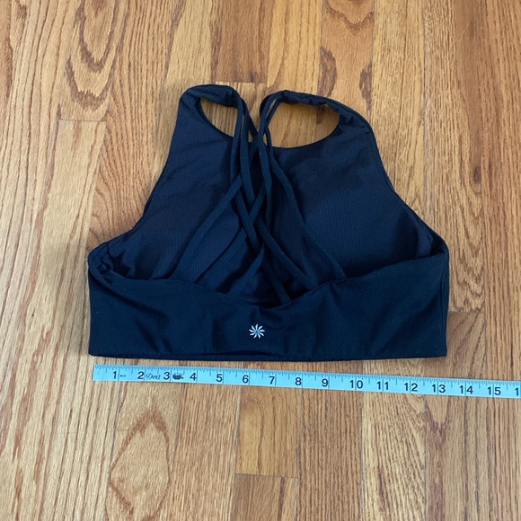 Athleta High Neck Sports Bra Size Medium - Picture 2 of 4